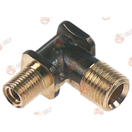 nozul tutucu nozul M6 M10x1 boru ø 6 mm vidalı boru bağlantı parçası 1/4" - 5060023 | Self Endüstriyel Yedek Parça