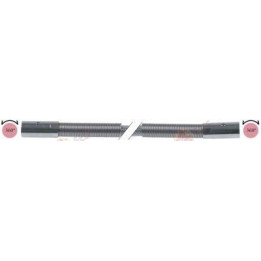 duş hortumu bağlantıları 1/2" L 850 mm paslanmaz çelik çalışma basıncı 10 bar patlama basıncı 90 bar maks. sıcaklık 90°C - 13624