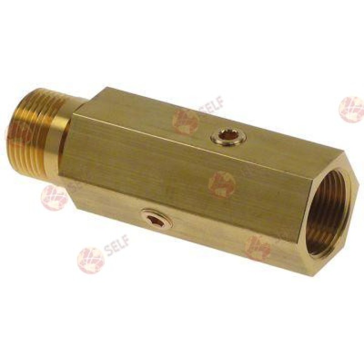 3/4" uzunluk 100 mm pirinç elektromanyetik vana montaj parçası - 1220060 | Self Endüstriyel Yedek Parça