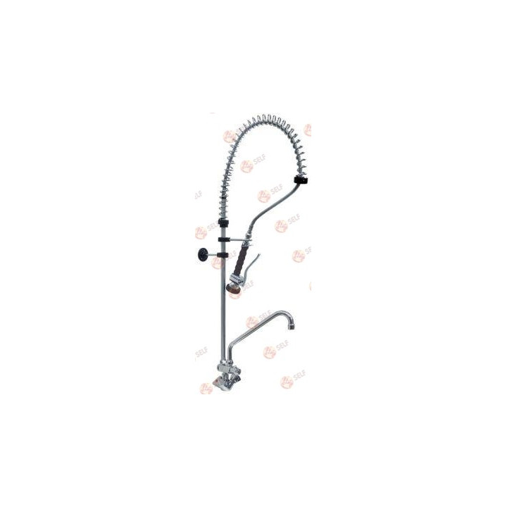 monoblok musluklu ön durulama ünitesi, döner ağızlı 1/2" musluk başlığı, 1/2" bağlantı - 1542850 | Self Endüstriyel Yedek Parça