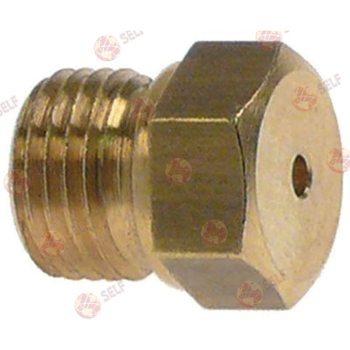 gaz enjektörü dişi M10x1 WS 12 iç çap ø 1,3 mm - 2360253 | Self Endüstriyel Yedek Parça