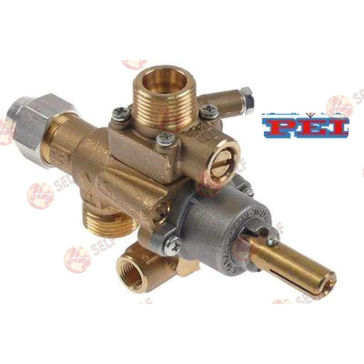 gaz vanası PEL tip 22S/V gaz girişi M20x1,5 (boru çapı 12 mm) - 1360188 | Self Endüstriyel Yedek Parça