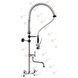 köprü karışımlı musluklu ön yıkama ünitesi, seramik musluk başlığı 1/2", 90°, döner musluklu - 3980009 | Self Endüstriyel Yedek 