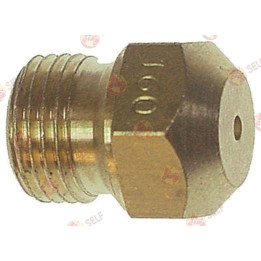 gaz enjektörü dişi 1/8" WS 11 iç çap ø 1,60 mm - 2360262 | Self Endüstriyel Yedek Parça