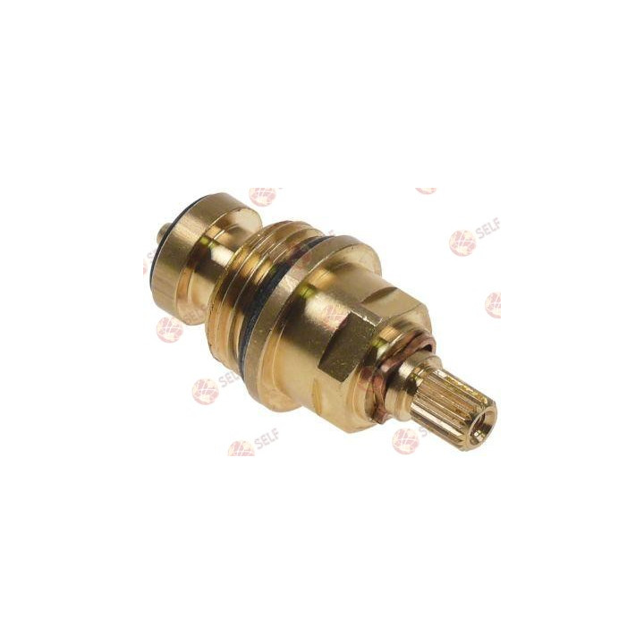 piston burcu yatağı olmayan musluk başlığı, 1/2" T2 dişi: M24x1 D1 ø 18 mm D2 ø 24 mm H1 18-24 mm H2 29 mm - 1542927 | Self Endü