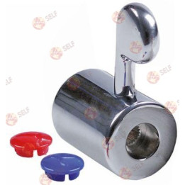 musluk başlıkları için kol tutamağı ø 33,5 mm 3/4" soğuk/sıcak su şaft girişi ø 7,5 mm Y 41 mm - 4640031 | Self Endüstriyel Yede