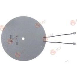 hot plate 89W 240V ø 160mm connection Faston 6.3mmcable length 100mm for water container - 3001383 | Self Endüstriyel Spare Part