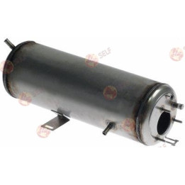 boiler ø 150mm l 450mm flange 3 hole flange inlet ø 58 - 1488001 | Self Endüstriyel Spare Part