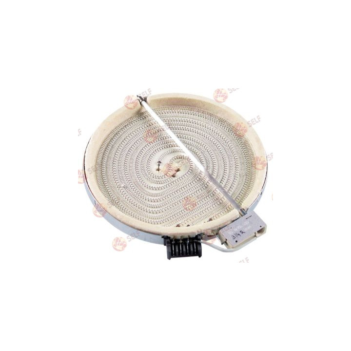 radyasyon ısıtıcısı ø 230 mm, 2100 W, 230 V - 3002667 | Self Endüstriyel Yedek Parça