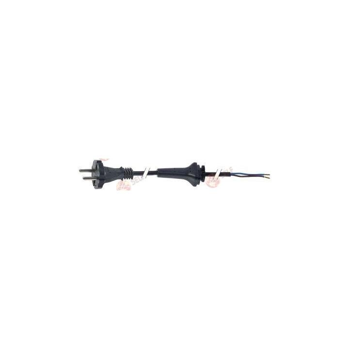 güç kablosu CEE7/17 2 kutuplu 1,5 mm² vidalı siyah U 3750 mm fiş tipi C - 9500220 | Self Endüstriyel Yedek Parça