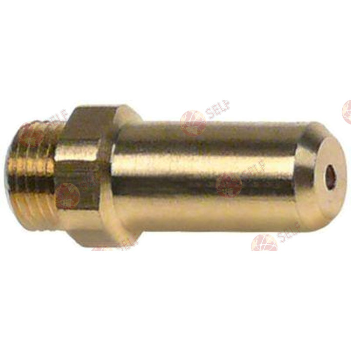 gaz enjektörü, M10x1 dişli, iç çap ø 1,2 mm, uzunluk 30 mm, WS 12 - 2360397 | Self Endüstriyel Yedek Parça