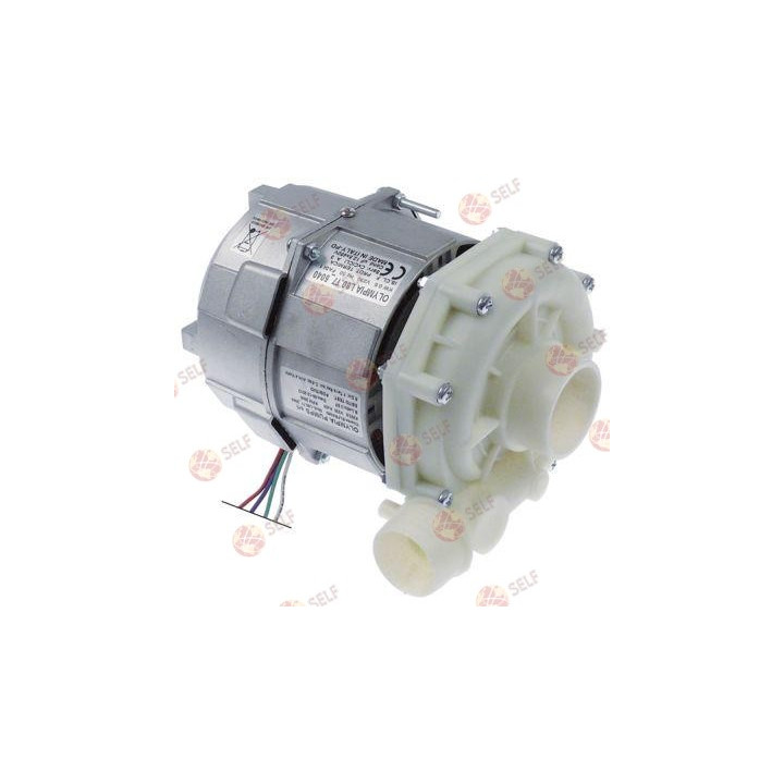 pompa, giriş ø 50 mm çıkış ø 40 mm tip L80.T7_5040 230 V 50 Hz 1 faz 0,6 kW 0,8 HP L 205 mm - 416450 | Self Endüstriyel Yedek Pa