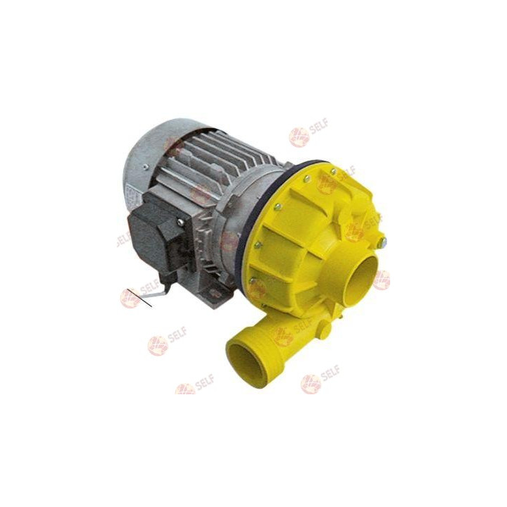 pompa, giriş çapı 62 mm, çıkış çapı 60 mm, tip C9808, 230/400 V, 50 Hz, 3 faz, 1,1 kW, 1,5 HP, uzunluk 355 mm - 416714 | Self En
