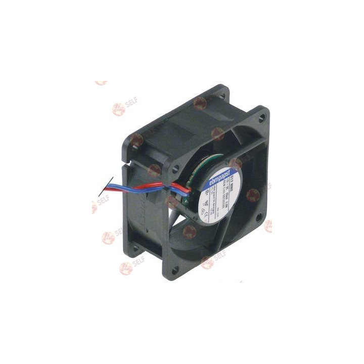 eksenel fan 60 mm genişlik 60 mm yükseklik 25 mm 12 VDC 0,8 W kablo uzunluğu 310 mm Ebm-Papst - 9340224 | Self Endüstriyel Yedek