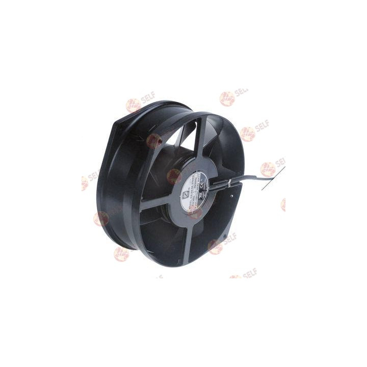 eksenel fan U 172 mm G 150 mm Y 55 mm 230 VAC 50/60 Hz 42 W rulman bilyalı rulman bağlantı kablosu metal - 4380124 | Self Endüst