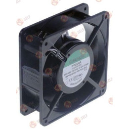 aksiyel fan uzunluk 119 mm genişlik 119 mm yükseklik 38 mm 24 VDC 6,5 W - 9340256 | Self Endüstriyel Yedek Parça