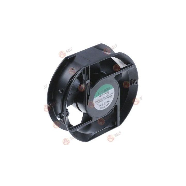eksenel fan U 172 mm G 150 mm Y 51 mm 230 VAC 50/60 Hz 28/24 W rulman bilyalı rulman - 4380127 | Self Endüstriyel Yedek Parça