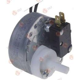 dişli motor 50/60 Hz 3 W 230 V yükseklik 32 mm uzunluk 64 mm genişlik 49 mm tip cl082994 gerilim AC 25 rpm mil çapı 5/6 mm - 204