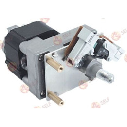 dişli motor autom tip asr/30/fr 230V 50Hz mil çapı 8 mm uzunluk 150 mm genişlik 65 mm yükseklik 90 mm - 2048081 | Self Endüstriy
