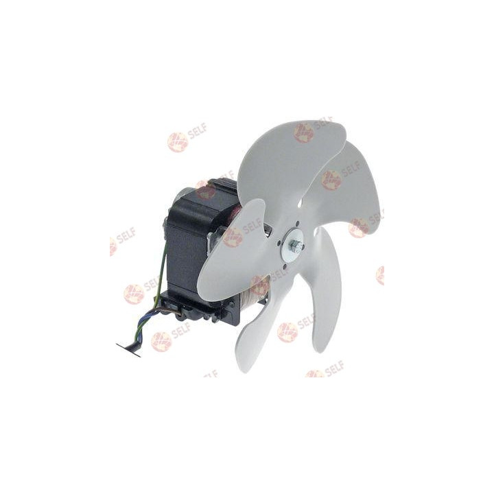 fan motoru 220-230 V 50-60 Hz 5 W mil çapı 6 mm mil uzunluğu 14 mm uzunluk 73 mm genişlik 62 mm yükseklik 62 mm - 3820328 | Self