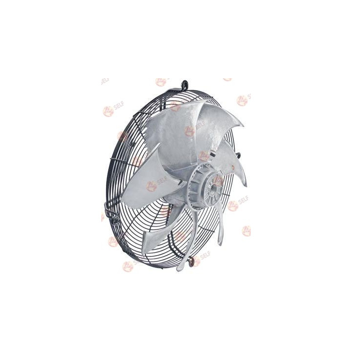 eksenel fanlar fan çarkı ø 500 mm 400 V 50 Hz 770/490 W montaj mesafesi 565 mm delik çapı 9,5 mm 1300/1025 dev/dak - 9340383 | S