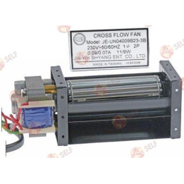 çapraz akışlı fan silindiri ø 40 mm silindir uzunluğu 90 mm motor konumu sol 11/9 W yatak kauçuk - 3820353 | Self Endüstriyel Ye