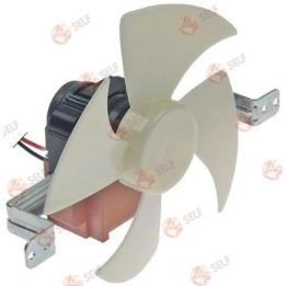 Fan motor 5 W 220-240V L 190 mm W 80 mm shaft L 15mm 50 Hz shaft ø 4 mm - 3820356 | Self Endüstriyel Spare Part