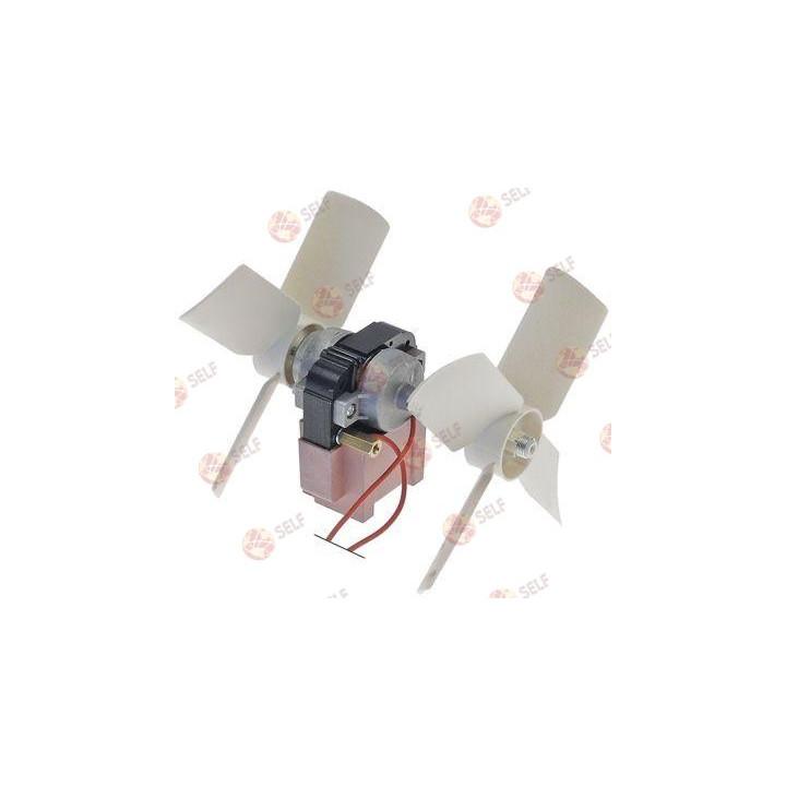 fan motor 220-240V 50Hz IN 22W / OUT 5W shaft ø 4mm shaft L 20/48mm L 65mm W 66mm H 73mm - 3820363 | Self Endüstriyel Spare Part