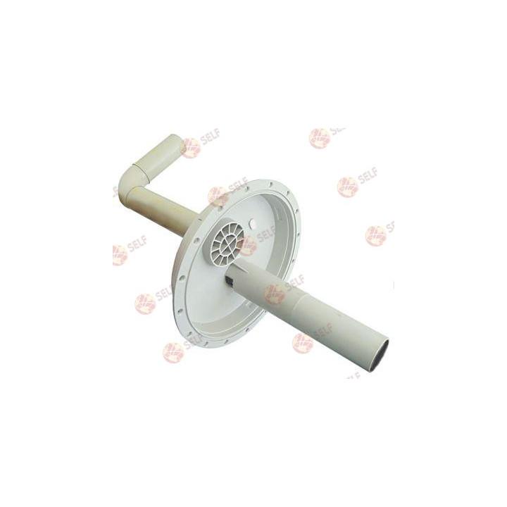 elektrot içermeyen giriş gövdesi, dişli 1¼" iç çap ø 35 mm hortum ø 40 mm - 4620022 | Self Endüstriyel Yedek Parça