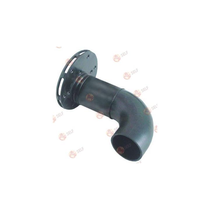 intake body ED ø 130mm ID ø 55mm hose ø 55mm - 4620023 | Self Endüstriyel Spare Part