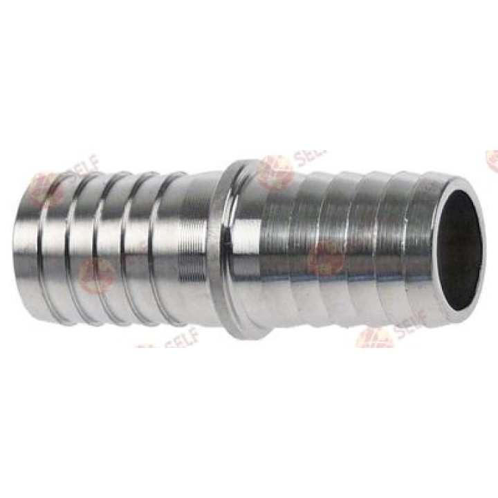 paslanmaz çelik hortum bağlantı parçası, ø 13-13 mm, uzunluk 40 mm, düz - 1360836 | Self Endüstriyel Yedek Parça