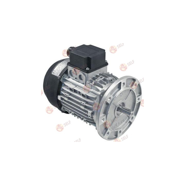 motor 0,26 kW 400 V 50 Hz 0,8 A mil çapı 14 mm mil uzunluğu 40 mm flanş çapı 156 mm 900 rpm çap 140 mm - 417188 | Self Endüstriy