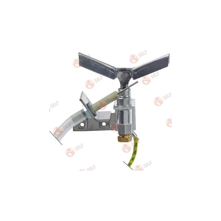 pilot brülör HONEYWELL tip Q327 3 alevli doğal gaz nozulu NE22, ateşleme elektrodu ile - 1140392 | Self Endüstriyel Yedek Parça