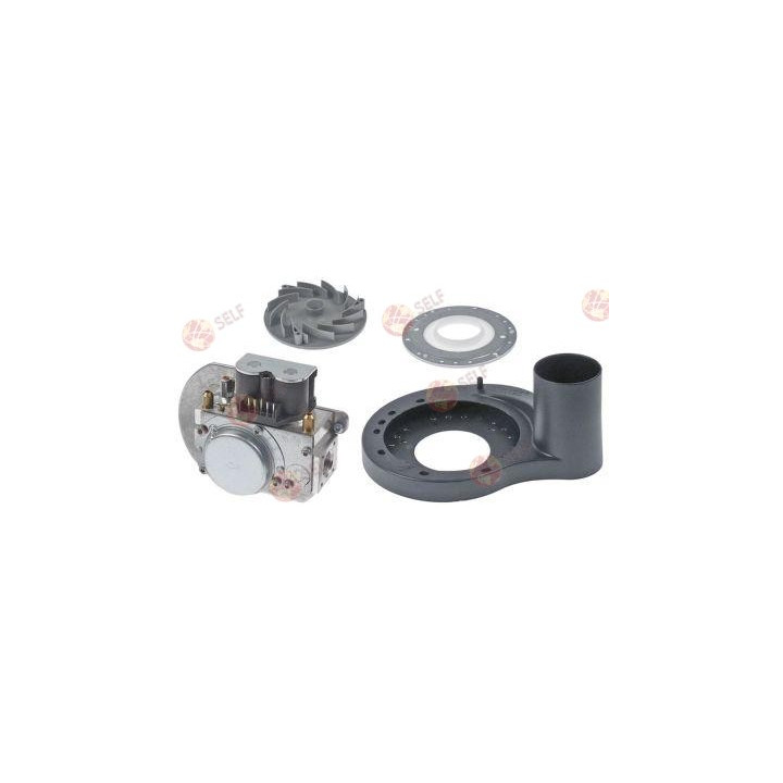 gaz vanası 230V 50/60Hz gaz girişi 1/2" gaz çıkışı 1/2" toplam uzunluk 105 mm dungs - 2640204 | Self Endüstriyel Yedek Parça