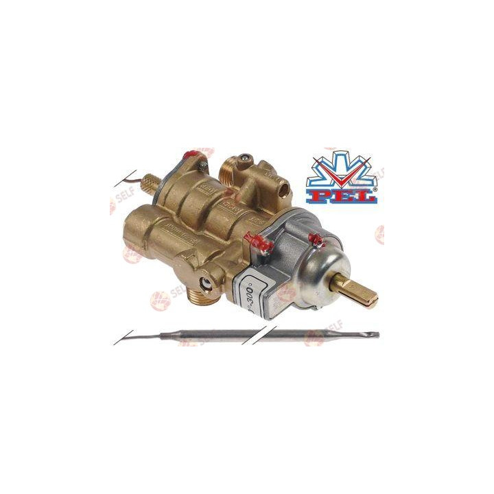 gaz termostatı PEL tip 25ST 100-300°C gaz girişi M16x1,5 (boru ø 10 mm) - 4920142 | Self Endüstriyel Yedek Parça