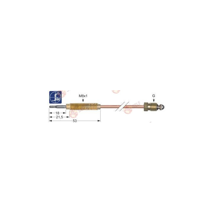 termoçift SIT M8x1 L 1500 mm M8x1 - 10120239 | Self Endüstriyel Yedek Parça