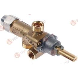 gas tap AB type A60 gas inlet M16x1.5 (tube ø 10mm) - 1360238 | Self Endüstriyel Spare Part