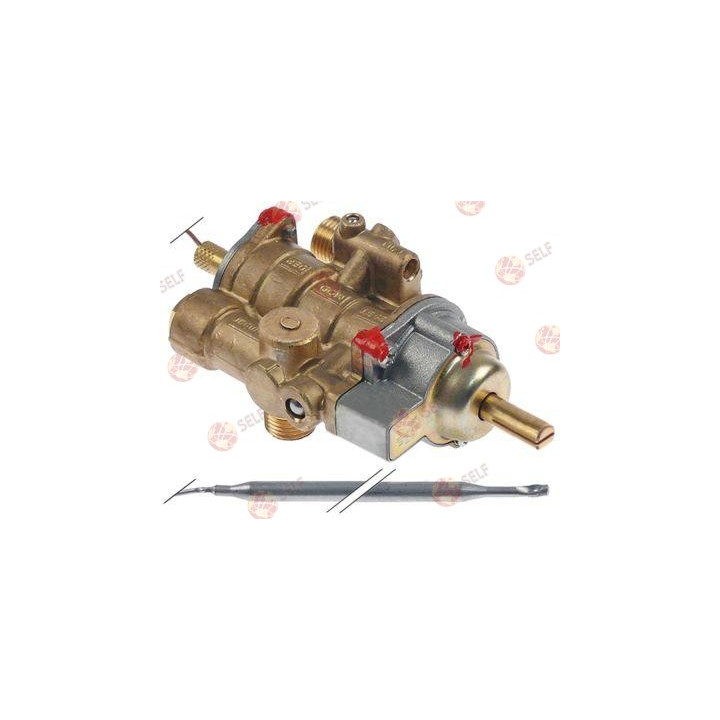 gaz termostatı AB tipi A65T 100-300°C gaz girişi M16x1,5 (boru ø 10 mm) - 4920145 | Self Endüstriyel Yedek Parça