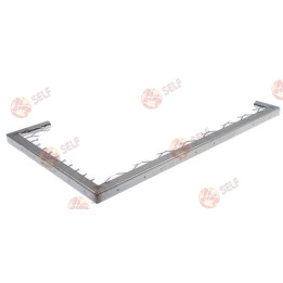 lava rock grid l 540mm w 340mm h 20mm - 3040004 | Self Endüstriyel Spare Part
