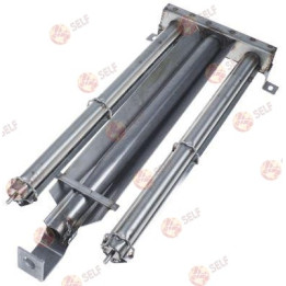 çubuk brülör 2 sıralı U 530 mm G 200 mm Y 45 mm kömür ızgarası - 1501981 | Self Endüstriyel Yedek Parça