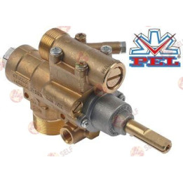 صنبور غاز من نوع Pel 23S/مدخل غاز Ogas M28x1.5 (أنبوب قطر 20 مم) - 1360258 | Self Endüstriyel