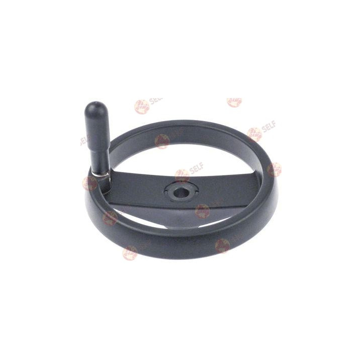 el çarkı ø 160 mm D1 ø 40 mm delik çapı ø 16 mm L1 22 mm L2 50 mm tutamak uzunluğu 75 mm katlanabilir tutamaklı - 5020316 | Self