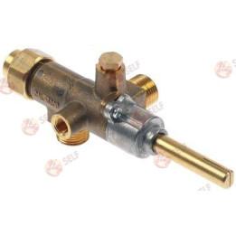 gas tap COPRECI type CAL-3200 gas inlet M18x1.5 (tube ø 12mm) - 1360269 | Self Endüstriyel Spare Part