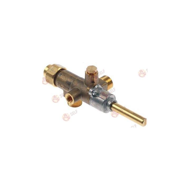gas tap COPRECI type CAL-3200 gas inlet M18x1.5 (tube ø 12mm) - 1360269 | Self Endüstriyel Spare Part