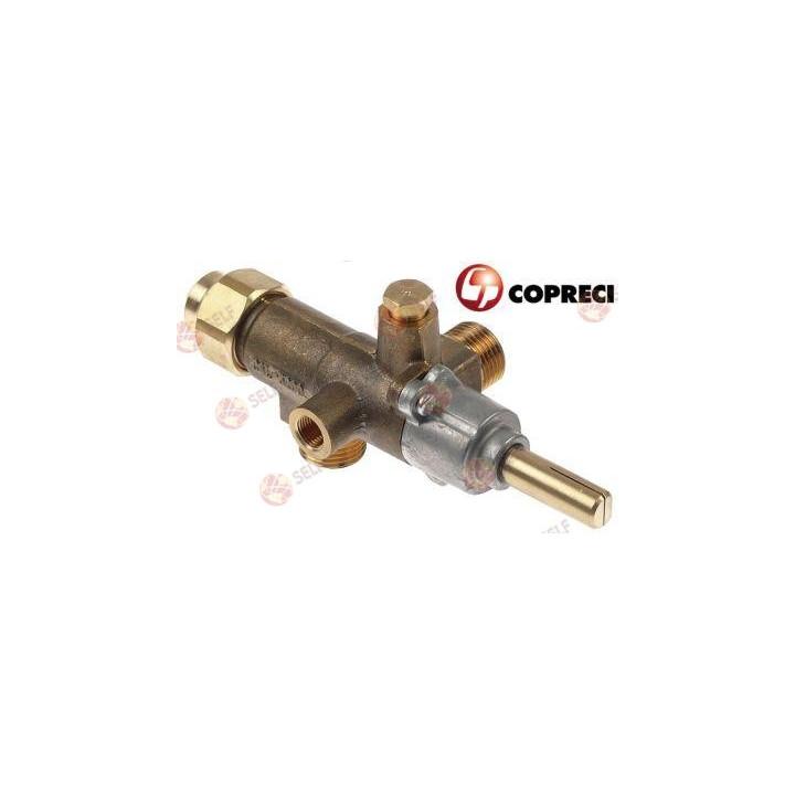 gas tap COPRECI type CAL-3200 gas inlet M18x1.5 (tube ø 12mm) - 1360271 | Self Endüstriyel Spare Part