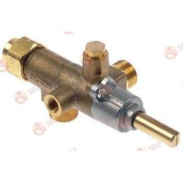 gas tap COPRECI type CAL-3200 gas inlet M18x1.5 (tube ø 12mm) - 1360276 | Self Endüstriyel Spare Part