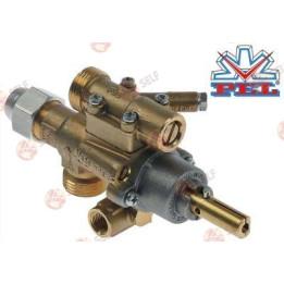 gas tap PEL type 22S/O gas inlet M20x1.5 (tube ø 12mm) - 1360279 | Self Endüstriyel Spare Part