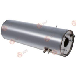 boiler ø 133mm L 420mm flange 3 hole flange flange ø 47,5mm - 1488004 | Self Endüstriyel Spare Part