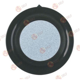düğme anahtarı sıfır işareti ø 60 mm şaft ø 6x4,6 mm şaft düz üst siyah - 4520011 | Self Endüstriyel Yedek Parça