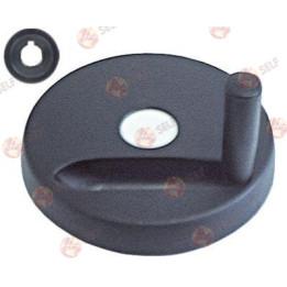 hand wheel ø 200mm D1 ø 50mm bore ø 20mm groove width 6mm L1 40mm L2 43mm - 3920005 | Self Endüstriyel Spare Part
